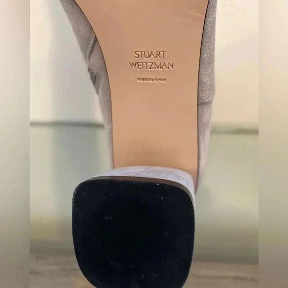Stuart Weitzman Vienna Buckle Booties Sz 7 - Picture 5 of 7